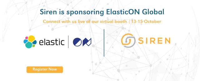 Siren is sponsoring ElasticON Global