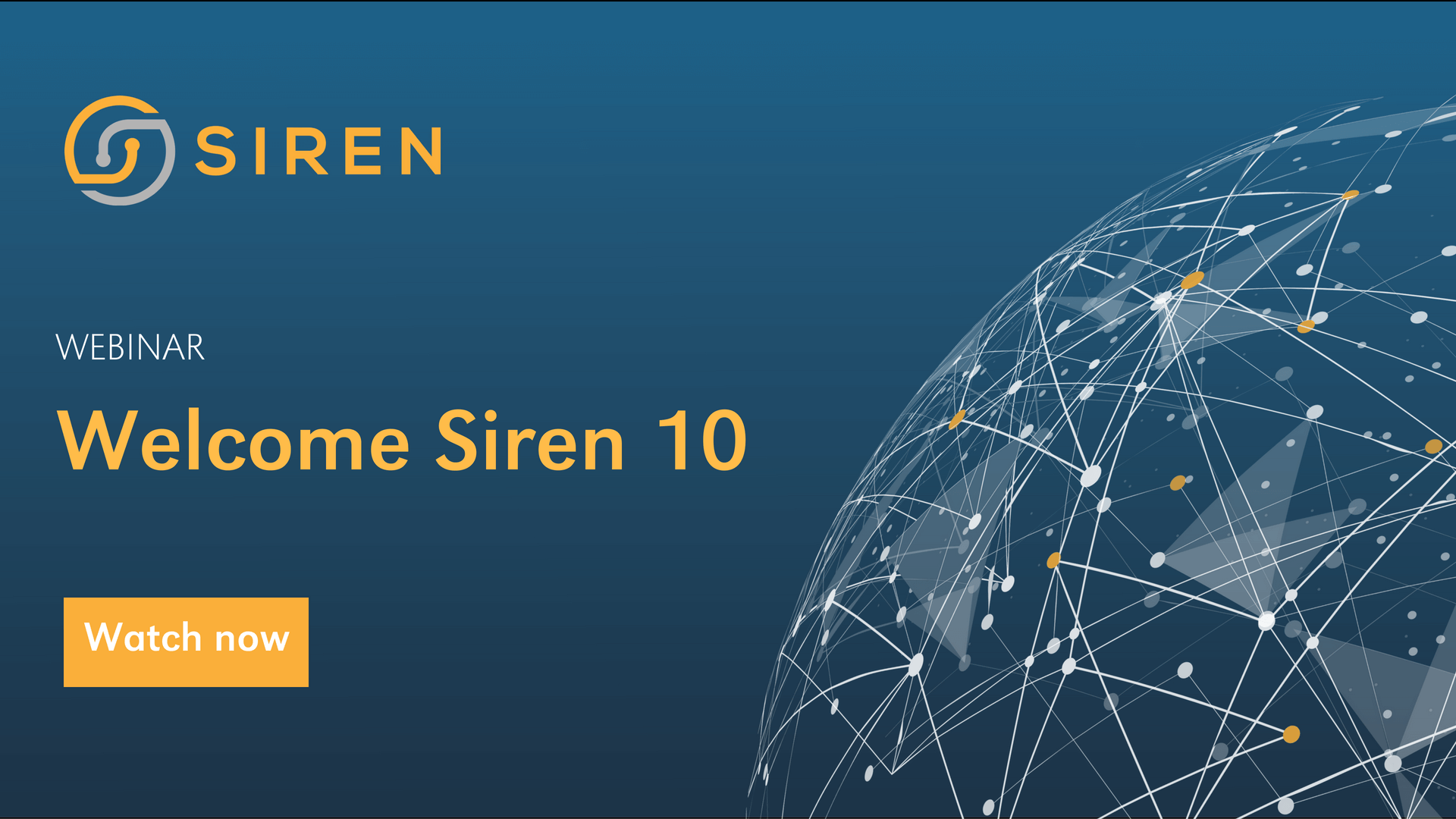 Siren 10 on demand webinar is here (distributed joins, direct SQL federation and much more)