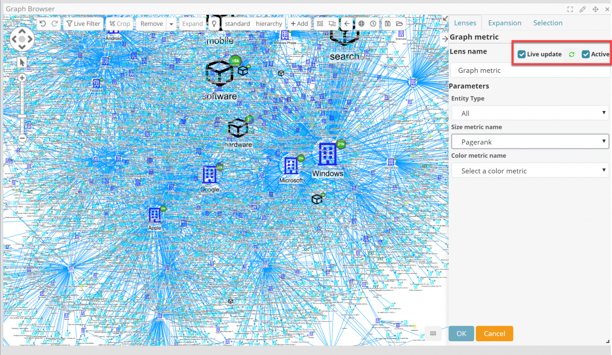 Siren Graph Metrics Lens_enabled