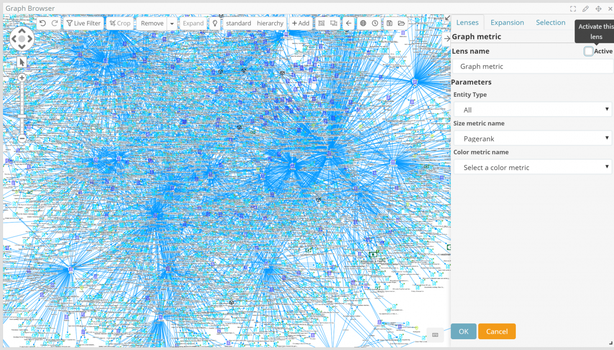 Siren Graph Metrics Lens_not enabled