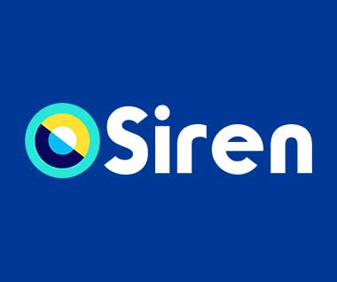 Siren Logo white Png File