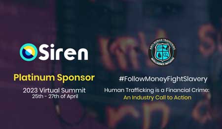 Siren Sponsors “Follow Money Fight Slavery” Summit To Promote Global Call To Action