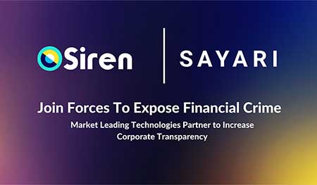 Siren and sayari join forces to expose financial crime