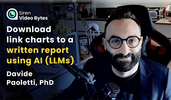How To Download Your Siren Link Chart To A Written Report using AI #SirenVideoBytes