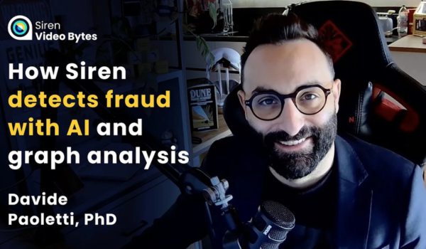 How To Detect Financial Crime with Siren AI + Siren Fraud 360 #SirenVideoBytes #FinancialCrime