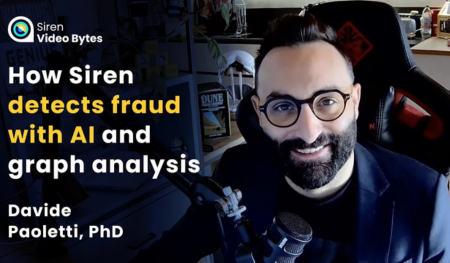 How To Detect Financial Crime with Siren AI + Siren Fraud 360 Siren Video Bytes