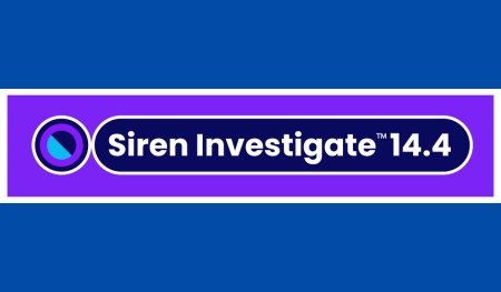 Siren Investigate 14.4 Release Logo for Siren Powering Investigations.